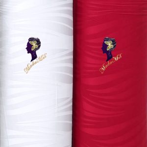 Madamel Set Sprei, Bedcover and Quiltcover Weave in Red-Diamond Plus S.