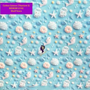 Set Sprei, Bedcover dan Quilt Cover Cotton Sateen Shell Tosca-Titanium S.