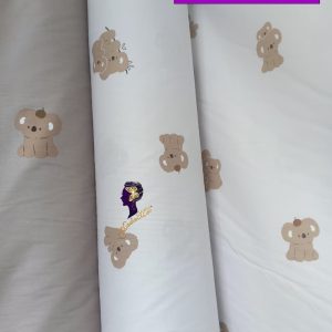 Set Sprei, Bedcover dan Quilt Cover Cotton Sateen Koala-Titanium S.