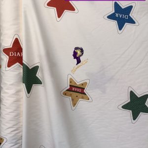 Set Sprei, Bedcover dan Quilt Cover Cotton Sateen Multicolour Star Titanium S.