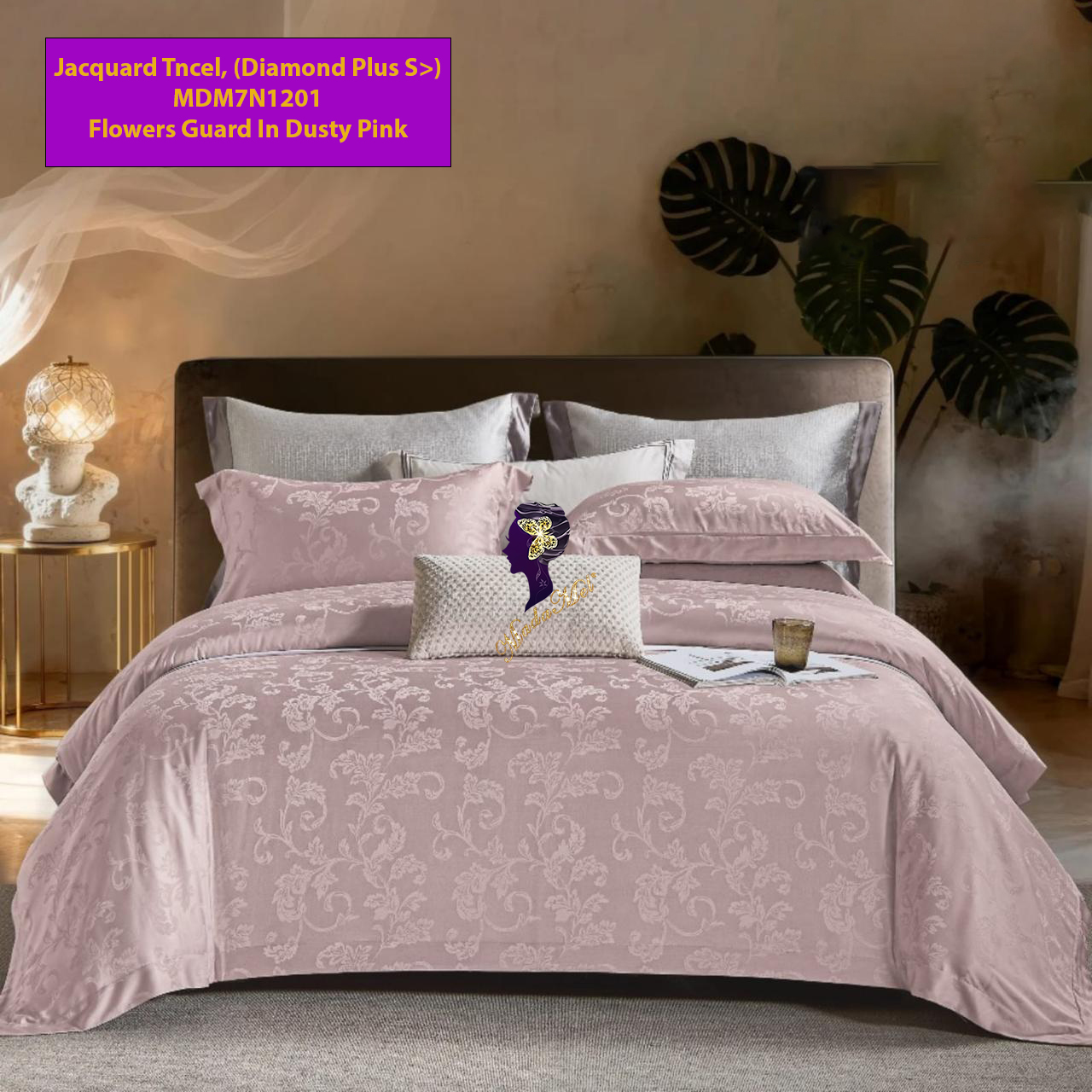 MDM7N12101 Flowers Guard in Dusty Pink