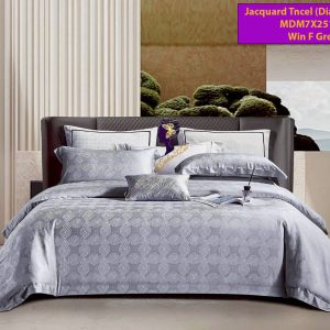 Madamel Set Sprei, Bedcover and Quiltcover Win F Grey-Diamond Plus S.