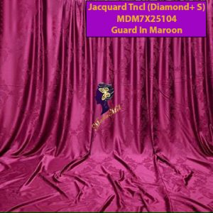 Madamel Set Sprei, Bedcover and Quiltcover Guard in Maroon-Diamond Plus S.
