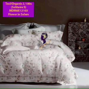 Madamel Set Sprei, Bedcover and Quiltcover Flowers in Salem-Solitaire S.