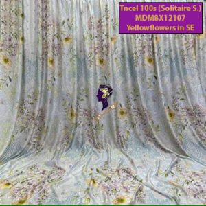 Madamel Set Sprei, Bedcover and Quiltcover Yellowflowers in SE-Solitaire S.