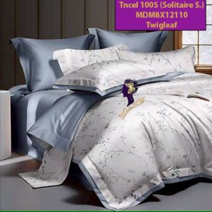 Madamel Set Sprei, Bedcover and Quiltcover Twigleaf-Solitaire S.