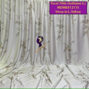 Madamel Set Sprei, Bedcover and Quiltcover Vtree in L.Yellow-Solitaire S.