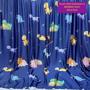 Madamel Set Sprei, Bedcover and Quiltcover Dino Fam-Solitaire S.