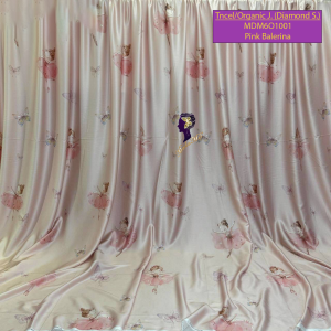 Madamel Set Sprei, Bedcover and Quiltcover Pink Balerina-Diamond Series