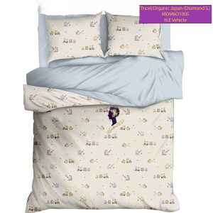 Madamel Set Sprei, Bedcover and Quiltcover Tencel 60s HE Vehicle-Diamond Series