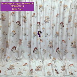 Madamel Set Sprei, Bedcover and Quiltcover Tncel/Organic Japan 60s Little Ponny-Diamond Series