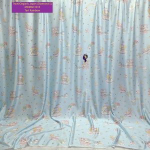 Madamel Set Sprei, Bedcover and Quiltcover Tncel/Organic Japan 60s Tart Rainbow-Diamond Series