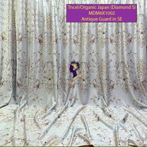 Madamel Set Sprei, Bedcover and Quiltcover Tncel/Organic Japan 60s Antique Guard In SE-Diamond Series